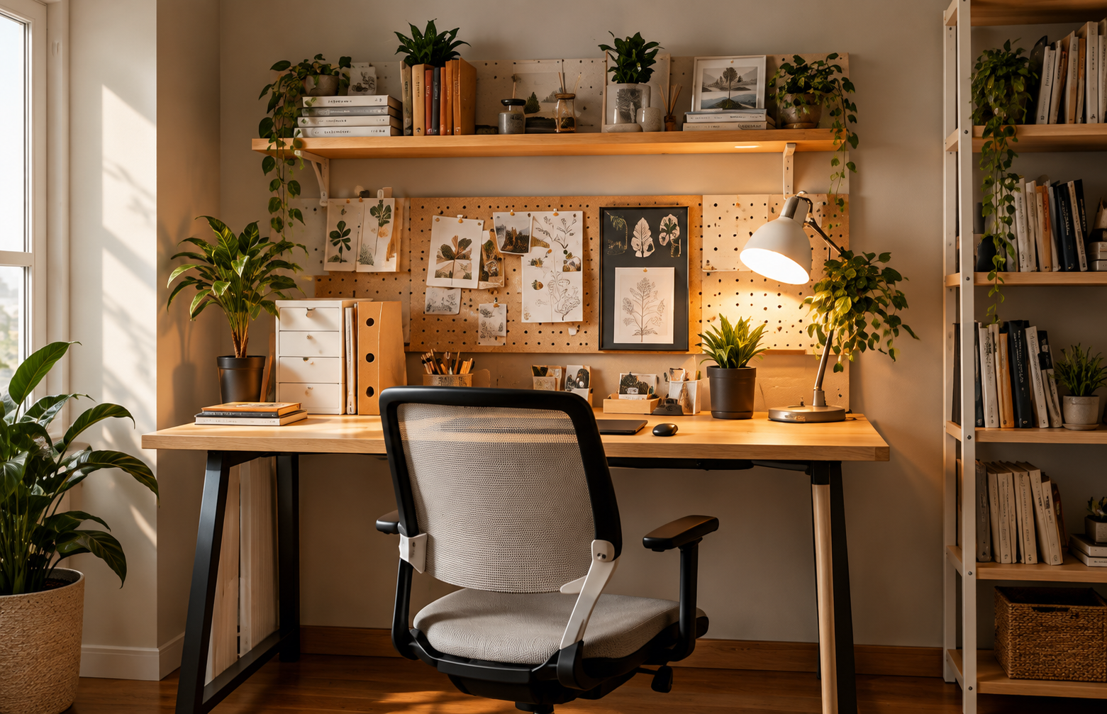 Focused study space
