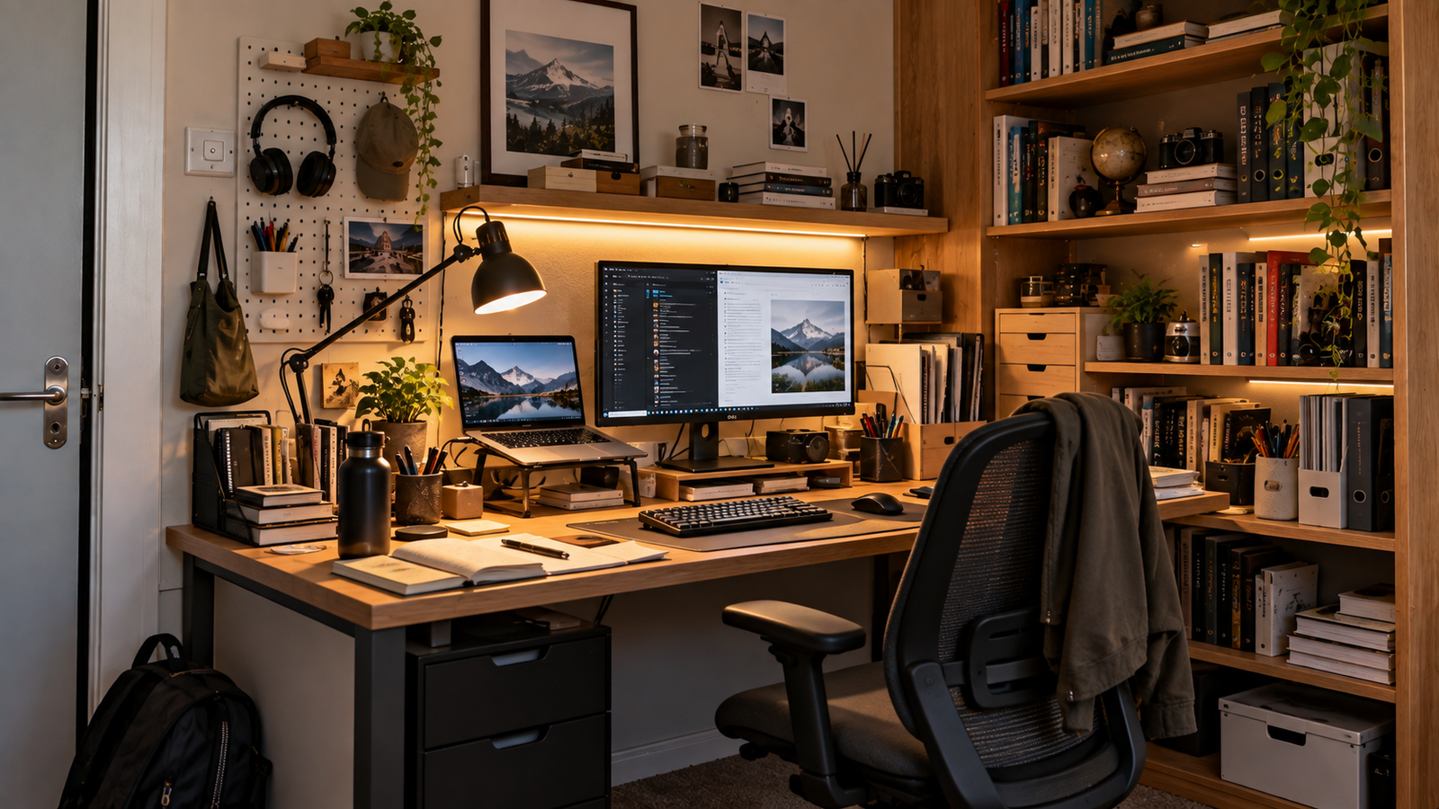 After workspace organization